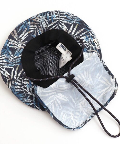 BREEZE（ブリーズ）の「2柄アウトドアハット_UVカット（ハット・キッズ・カモフラージュ/ネイビー・52/54/56/50）」の9枚目の写真