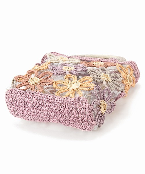 Casselini（キャセリーニ）の「フラワーペーパーバッグ（ハンドバッグ・レディース・その他/アイボリー/ブラック・FREE）」の15枚目の写真