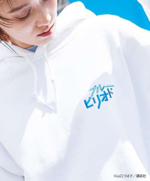 ブルーピリオド】コラボ オーバーサイズ ロゴ刺繍＆イラストプリント