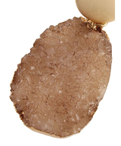 EMODA（エモダ）の「ストーンワイドピアス（ピアス（両耳用）・レディース・ブラック/ベージュ・FREE）」の10枚目の写真