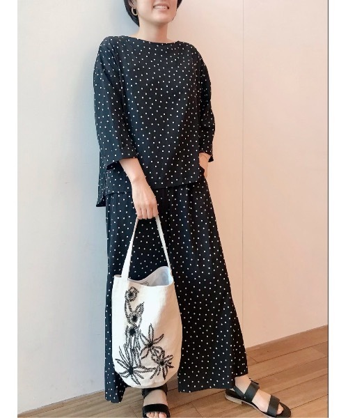 BEARDSLEY（ビアズリー）の「割繊ドットブラウス（シャツ