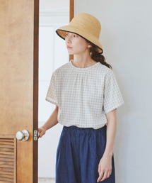 studio CLIP | 【キナリノ掲載商品】シングルガーゼアソートフリル襟ブラウス[プラスサイズあり](シャツ/ブラウス)