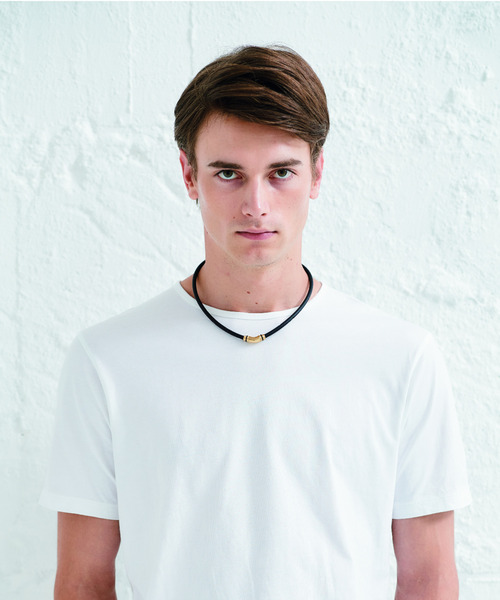 Colantotte(コラントッテ)の「Colantotte/コラントッテ 磁気ネックレス クレストR【ex】ABAPV53(ネックレス・メンズ・ブラック・M/L)」の9枚目の写真