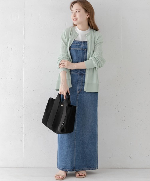 URBAN RESEARCH Sonny Label(アーバンリサーチサニーレーベル)の「柄編みニットカーディガン(カーディガン/ボレロ・レディース・アイボリー/ミント/ネイビー・FREE)」の10枚目の写真