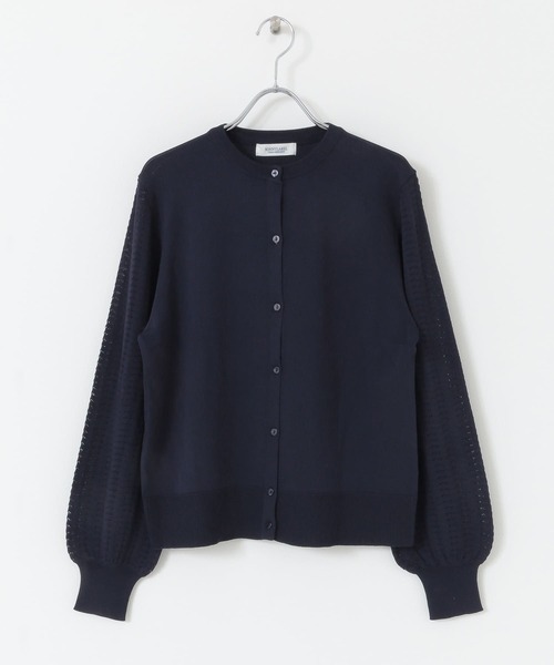 URBAN RESEARCH Sonny Label(アーバンリサーチサニーレーベル)の「柄編みニットカーディガン(カーディガン/ボレロ・レディース・アイボリー/ミント/ネイビー・FREE)」の14枚目の写真