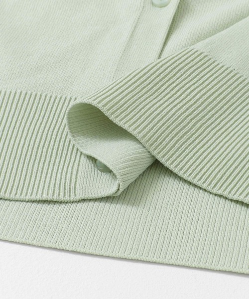 URBAN RESEARCH Sonny Label(アーバンリサーチサニーレーベル)の「柄編みニットカーディガン(カーディガン/ボレロ・レディース・アイボリー/ミント/ネイビー・FREE)」の20枚目の写真