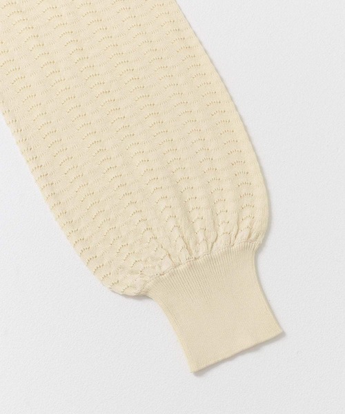 URBAN RESEARCH Sonny Label(アーバンリサーチサニーレーベル)の「柄編みニットカーディガン(カーディガン/ボレロ・レディース・アイボリー/ミント/ネイビー・FREE)」の22枚目の写真