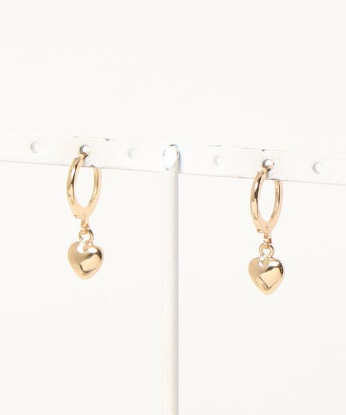 JUMELLE（ジュメロ）の「ミニハートピアス（ピアス（両耳用）・レディース・A・FREE）」の2枚目の写真