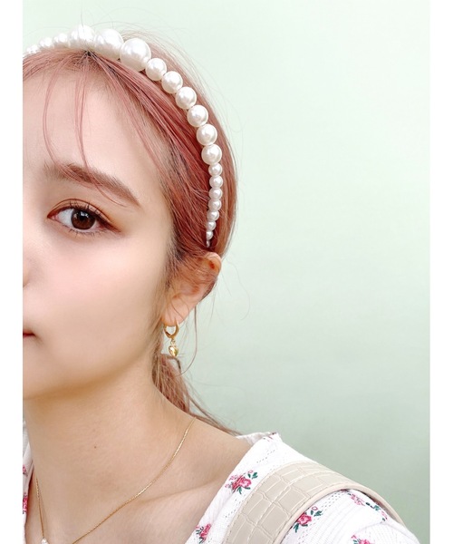 JUMELLE（ジュメロ）の「ミニハートピアス（ピアス（両耳用）・レディース・A・FREE）」の6枚目の写真