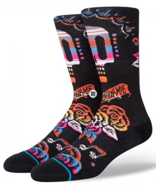 STANCE(スタンス)の「STANCE/スタンス ソックス REMEMBER ME A545C21REM(ソックス/靴下・メンズ・ブラック・S/L)」の1枚目の写真