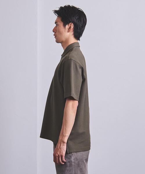 SOVEREIGN（ソブリン）の「＜SOVEREIGN（ソブリン）＞ スビン カノコ ポロ（ポロシャツ・メンズ・ホワイト/ネイビー/オリーブ/ダークグレー・MEDIUM/SMALL/LARGE）」の5枚目の写真