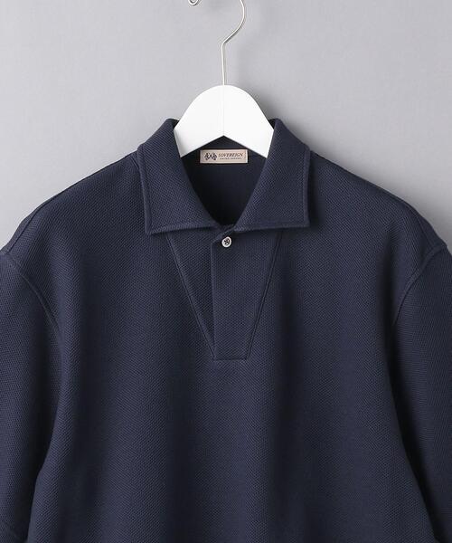 SOVEREIGN（ソブリン）の「＜SOVEREIGN（ソブリン）＞ スビン カノコ ポロ（ポロシャツ・メンズ・ホワイト/ネイビー/オリーブ/ダークグレー・MEDIUM/SMALL/LARGE）」の13枚目の写真