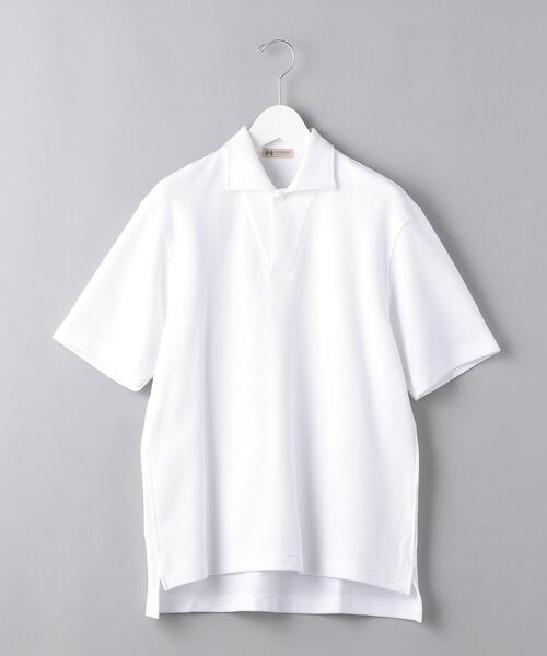 SOVEREIGN（ソブリン）の「＜SOVEREIGN（ソブリン）＞ スビン カノコ ポロ（ポロシャツ・メンズ・ホワイト/ネイビー/オリーブ/ダークグレー・MEDIUM/SMALL/LARGE）」の18枚目の写真