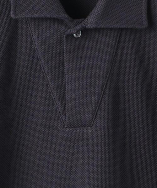 SOVEREIGN（ソブリン）の「＜SOVEREIGN（ソブリン）＞ スビン カノコ ポロ（ポロシャツ・メンズ・ホワイト/ネイビー/オリーブ/ダークグレー・MEDIUM/SMALL/LARGE）」の20枚目の写真