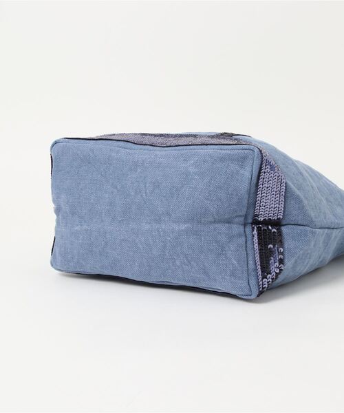 vanessabruno(ヴァネッサブリューノ)の「CABAS MOYEN ZIP(トートバッグ・レディース・イエロー/ピンク/ブルー・FREE)」の14枚目の写真