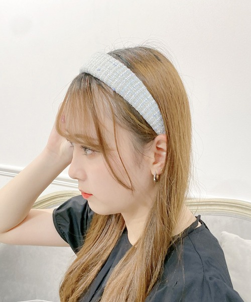 ツイードカチューシャ（カチューシャ）｜Rmine（アールマイン）の