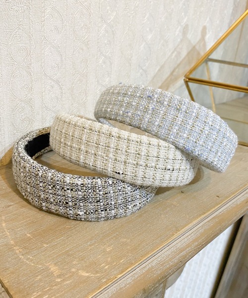 ツイードカチューシャ（カチューシャ）｜Rmine（アールマイン）の