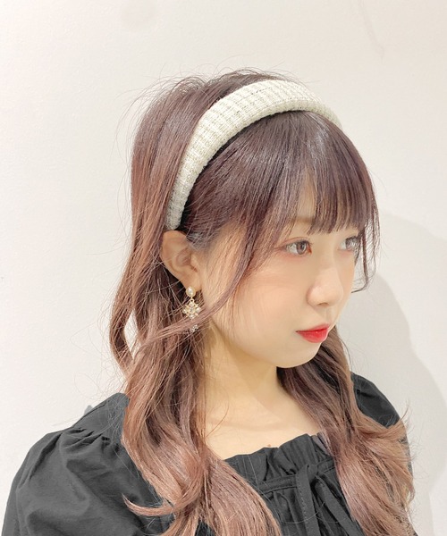 カチューシャ ツイードカチューシャ（カチューシャ）｜Rmine（アールマイン）の