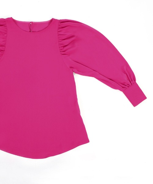 JENNE(ジェンヌ)の「袖パールドレスプルオーバー(Tシャツ/カットソー・レディース・ネイビー/ピンク・SMALL/MEDIUM/LARGE)」の5枚目の写真