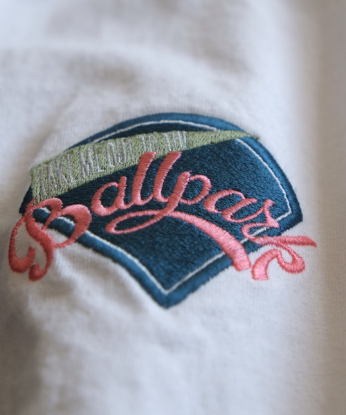 SiNCERE(シンシア)の「〈JHANKSON/ジャンクソン〉BASEBALL PARK TEE/ベースボールパークTシャツ(Tシャツ/カットソー・メンズ・ホワイト/ブラック/ラベンダー・M/L)」の8枚目の写真