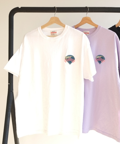 SiNCERE(シンシア)の「〈JHANKSON/ジャンクソン〉BASEBALL PARK TEE/ベースボールパークTシャツ(Tシャツ/カットソー・メンズ・ホワイト/ブラック/ラベンダー・M/L)」の6枚目の写真