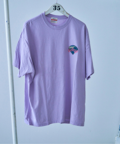 SiNCERE(シンシア)の「〈JHANKSON/ジャンクソン〉BASEBALL PARK TEE/ベースボールパークTシャツ(Tシャツ/カットソー・メンズ・ホワイト/ブラック/ラベンダー・M/L)」の13枚目の写真