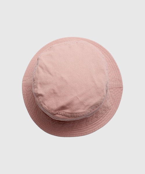 Lee(リー)の「Lee BUCKET COTTON TWILL バケットハット(ハット・レディース・ブラック/ライトグレー/ホワイト/ピンク/ダークオレンジ/ネイビー/ベージュ・FREE)」の17枚目の写真
