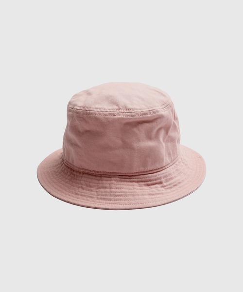 Lee(リー)の「Lee BUCKET COTTON TWILL バケットハット(ハット・レディース・ブラック/ライトグレー/ホワイト/ピンク/ダークオレンジ/ネイビー/ベージュ・FREE)」の16枚目の写真