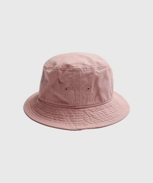 Lee(リー)の「Lee BUCKET COTTON TWILL バケットハット(ハット・レディース・ブラック/ライトグレー/ホワイト/ピンク/ダークオレンジ/ネイビー/ベージュ・FREE)」の15枚目の写真
