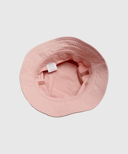 Lee(リー)の「Lee BUCKET COTTON TWILL バケットハット(ハット・レディース・ブラック/ライトグレー/ホワイト/ピンク/ダークオレンジ/ネイビー/ベージュ・FREE)」の18枚目の写真