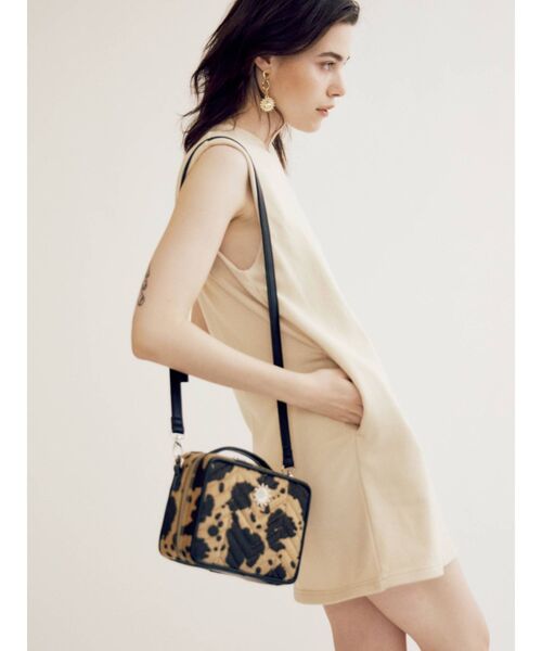 EVRIS（エヴリス）の「キルティングボックスバッグ（ハンドバッグ・レディース・ブラック/その他1・FREE）」の7枚目の写真