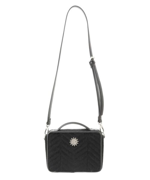 EVRIS（エヴリス）の「キルティングボックスバッグ（ハンドバッグ・レディース・ブラック/その他1・FREE）」の20枚目の写真