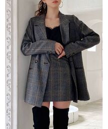 RESEXXY | パイピングポイントジャケット【セットアップ着用可能】(テーラードジャケット)