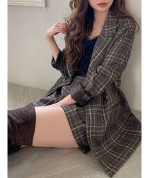 RESEXXY | パイピングポイントジャケット【セットアップ着用可能】(テーラードジャケット)