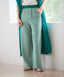 niko and... | ジャカード柄スリットパンツ(その他パンツ)