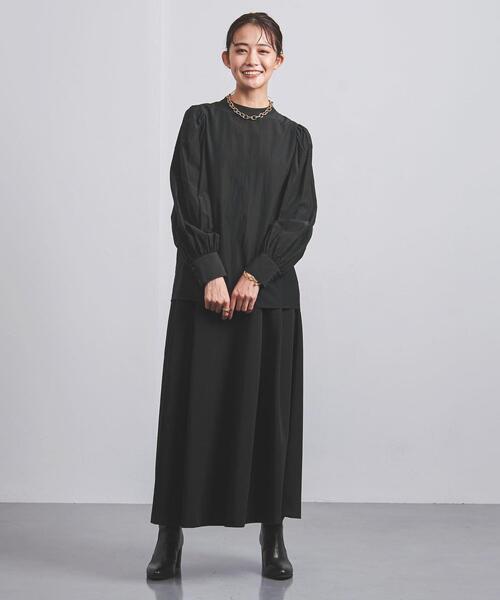 UNITED ARROWS(ユナイテッドアローズ)の「UBCMD ハイネック ボリュームスリーブ ブラウス †(シャツ/ブラウス・レディース・ライトグレー/ホワイト/ブラック・36/38)」の17枚目の写真