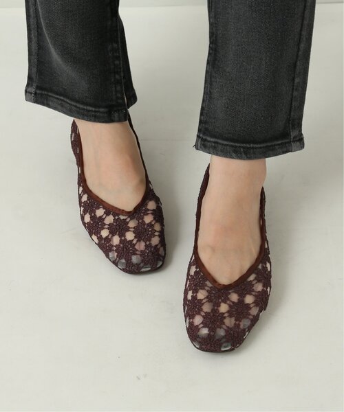 RAY CASSIN（レイカズン）の「深Vフラットアソートシューズ（バレエシューズ・レディース・キナリ/ブラック系/ブラウン系・SMALL/MEDIUM/LARGE）」の14枚目の写真