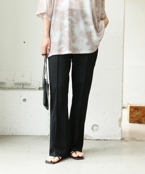 notch.（ノッチ）の「カラーフレアパンツ（その他パンツ・レディース・ブラック/グリーン/レッド・M）」の17枚目の写真