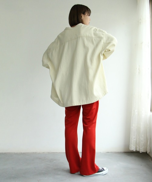 notch.（ノッチ）の「カラーフレアパンツ（その他パンツ・レディース・ブラック/グリーン/レッド・M）」の13枚目の写真