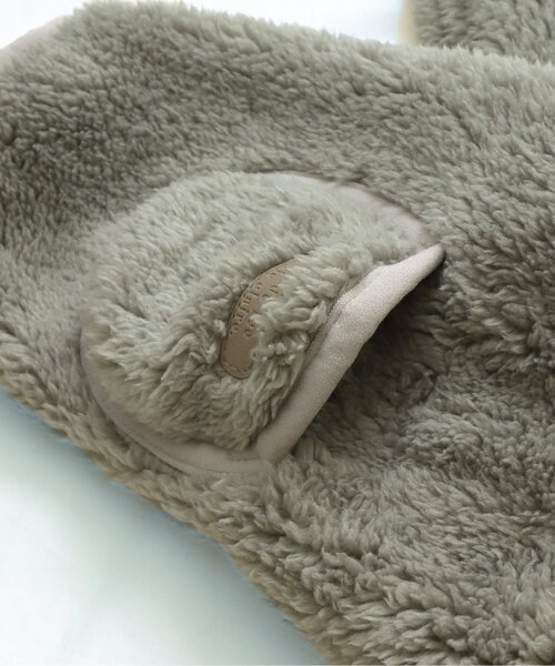 apres les cours(アプレレクール)の「ポケット付きファーフリースジャケット(ブルゾン・キッズ・アイボリー/ベージュ/カーキ/ブラウン・130/90/120/100/140/80/110)」の11枚目の写真