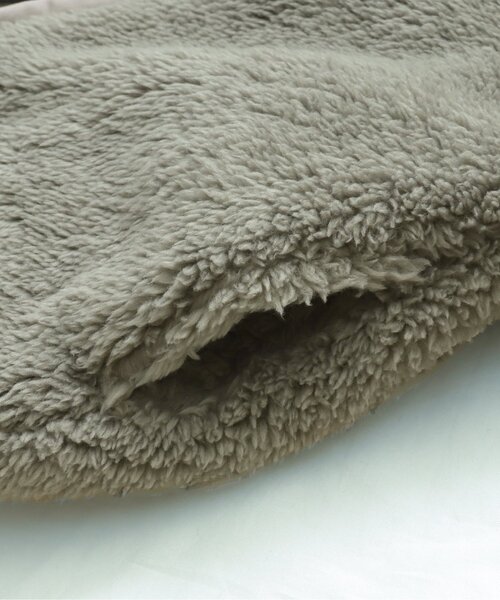 apres les cours(アプレレクール)の「ポケット付きファーフリースジャケット(ブルゾン・キッズ・アイボリー/ベージュ/カーキ/ブラウン・130/90/120/100/140/80/110)」の9枚目の写真