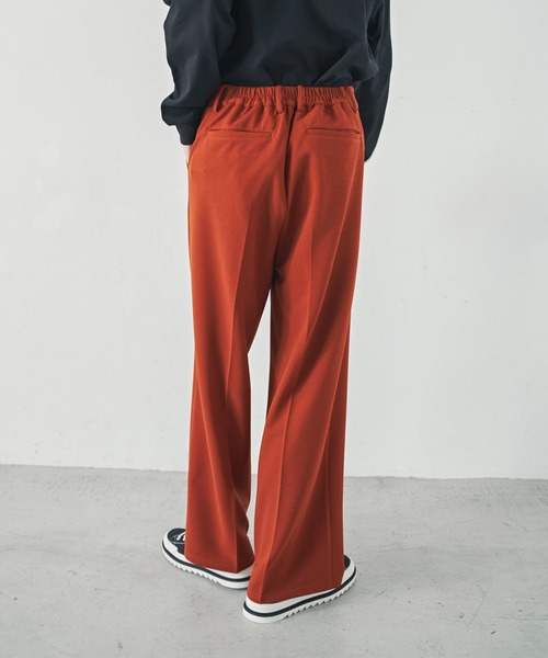 ADAMASTE(アダマスト)の「センタープレスカラーワイドスラックス(スラックス・メンズ・ベージュ/グレイッシュブルー/テラコッタ・SMALL/MEDIUM/LARGE)」の20枚目の写真