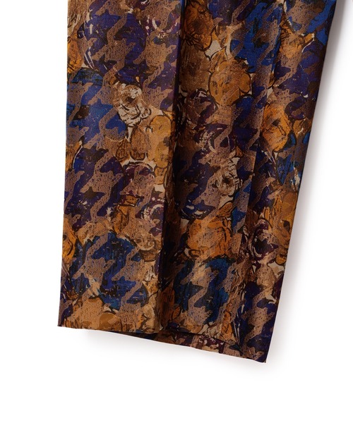 ADAM ET ROPE'（アダムエロペ）の「【セットアップ対応】千鳥ジャガードプリントパンツ（その他パンツ・レディース・ベージュ系その他・36/38）」の10枚目の写真