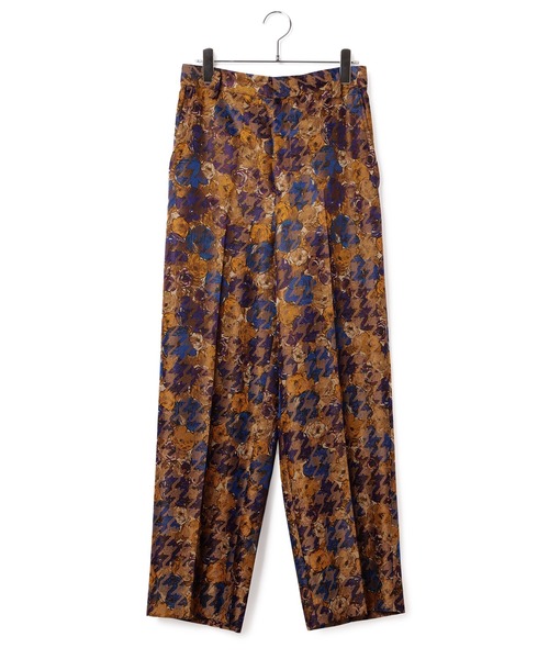 ADAM ET ROPE'（アダムエロペ）の「【セットアップ対応】千鳥ジャガードプリントパンツ（その他パンツ・レディース・ベージュ系その他・36/38）」の4枚目の写真