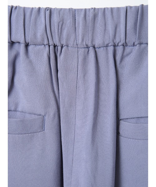 enchainement（アンシェヌマン）の「Back Satin Tapered　Pants（その他パンツ・レディース・チャコールグレー/サックスブルー・2/1）」の7枚目の写真