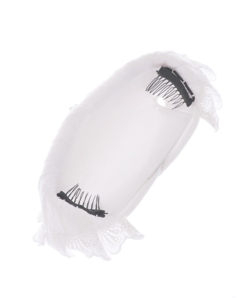 PAMEO POSE（パメオポーズ）の「Raphael Cap（キャップ・レディース・ホワイト・FREE）」の5枚目の写真