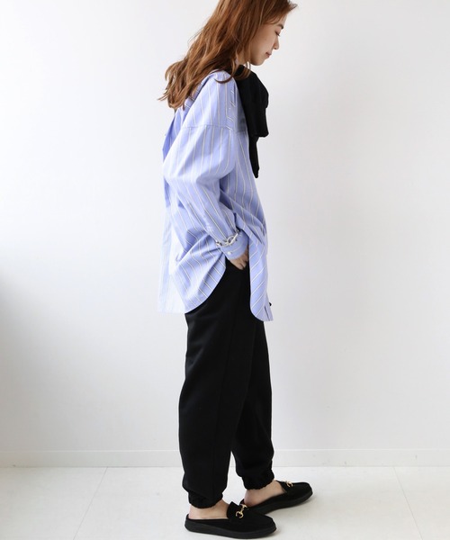 JOURNAL STANDARD relume(ジャーナルスタンダード レリューム)の「イージーパンツスウェット◆(スウェットパンツ・レディース・ホワイト/ブラック/グレー・FREE)」の5枚目の写真