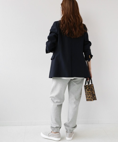 JOURNAL STANDARD relume(ジャーナルスタンダード レリューム)の「イージーパンツスウェット◆(スウェットパンツ・レディース・ホワイト/ブラック/グレー・FREE)」の13枚目の写真