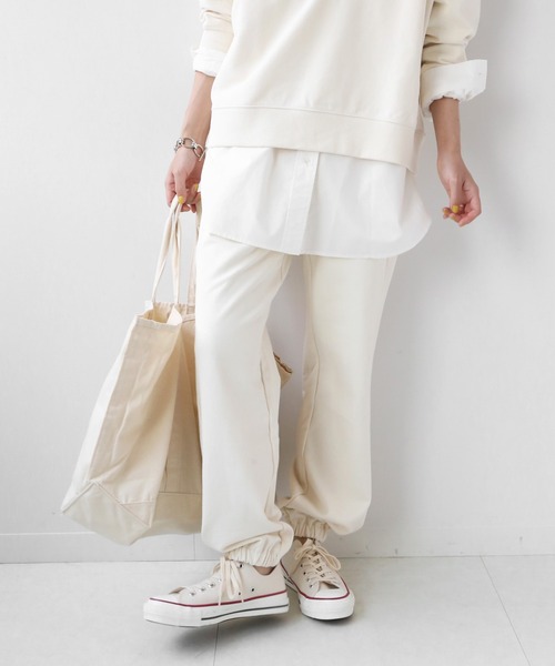 JOURNAL STANDARD relume(ジャーナルスタンダード レリューム)の「イージーパンツスウェット◆(スウェットパンツ・レディース・ホワイト/ブラック/グレー・FREE)」の22枚目の写真