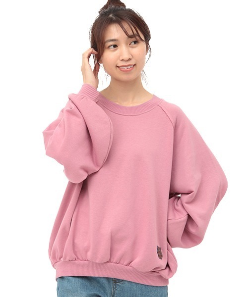 チチカカ(チチカカ)の「ワイドリブマシュマロプルオーバー(スウェット・レディース・グリーン/その他1/アイボリー・FREE)」の9枚目の写真